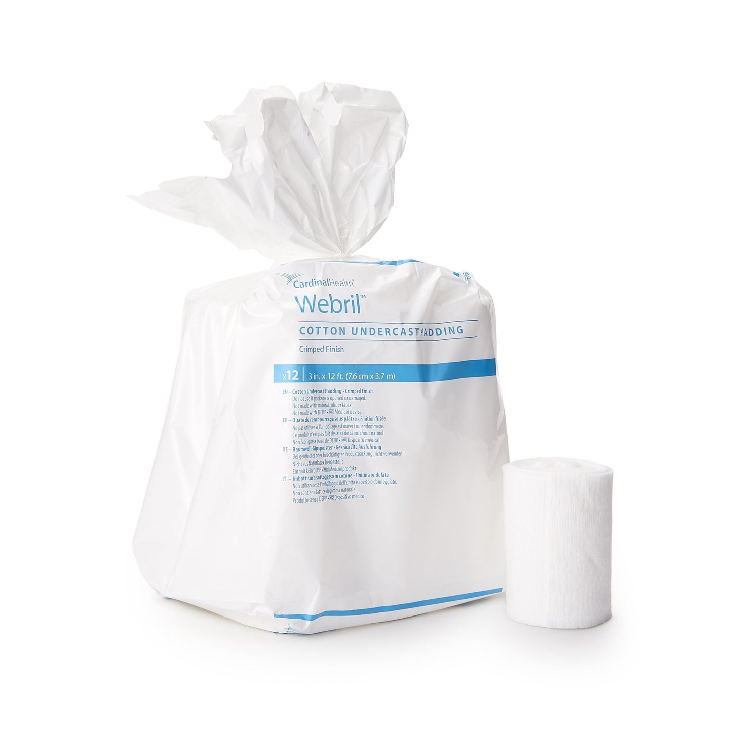 Webril™ Cast Padding Undercast 6 Inch X 4 Yard Cotton NonSterile (10064_BG)