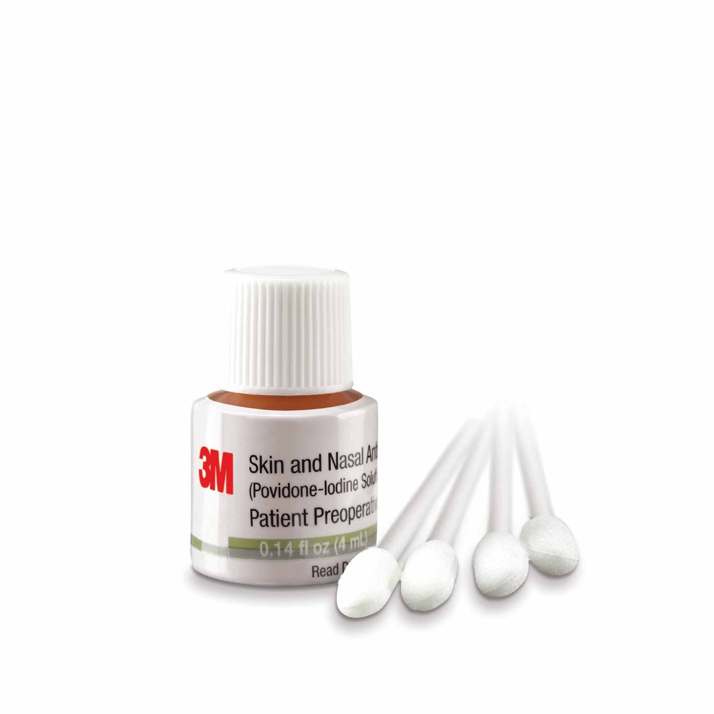 3M™ Skin and Nasal Antiseptic 4 mL Bottle 5% Strength Povidone-Iodine NonSterile (739993_CS)