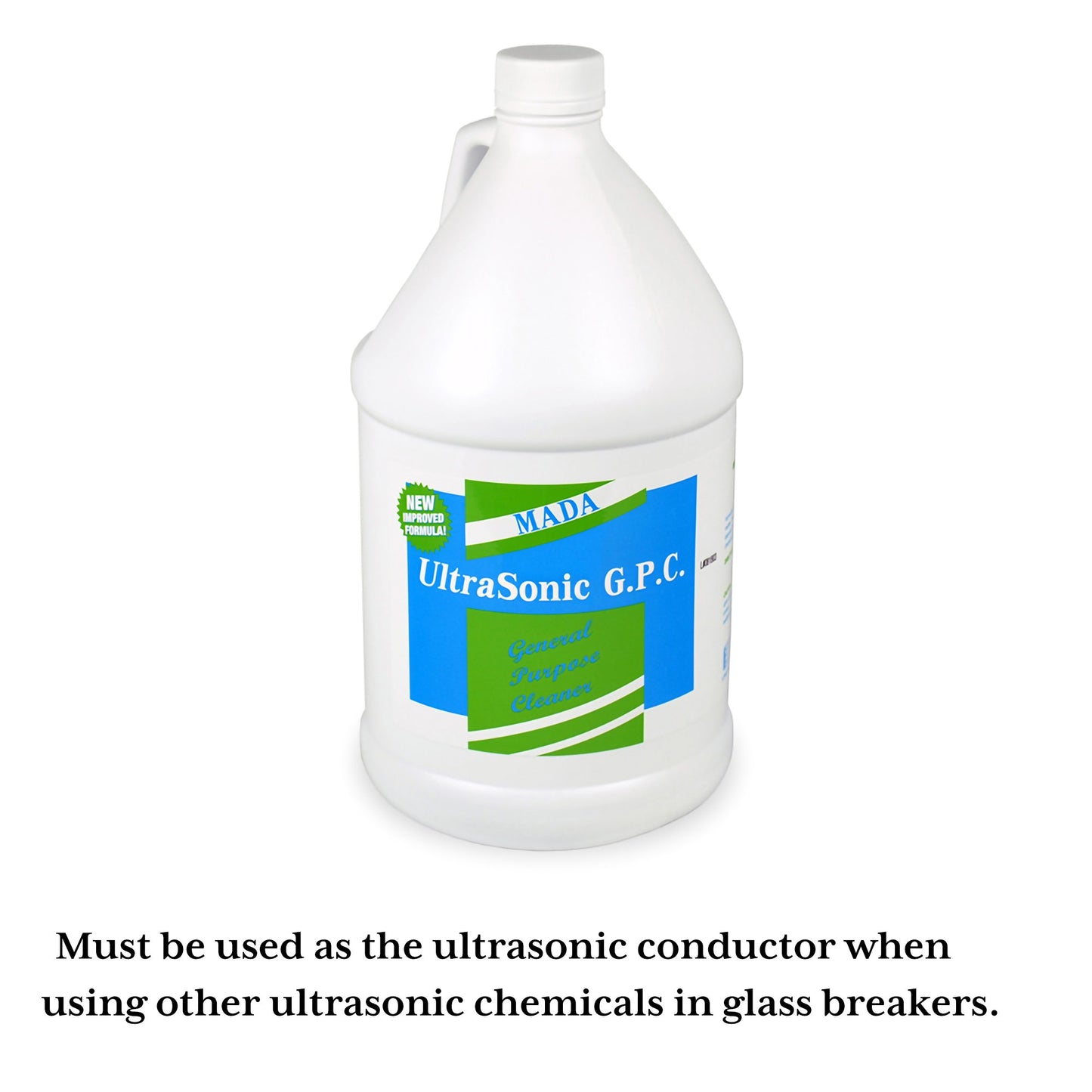Mada Medical Products Ultrasonic Cleaning Solution Liquid Concentrate 4 X 1 gal. Jug Mild Chemical Scent (515999_CS)