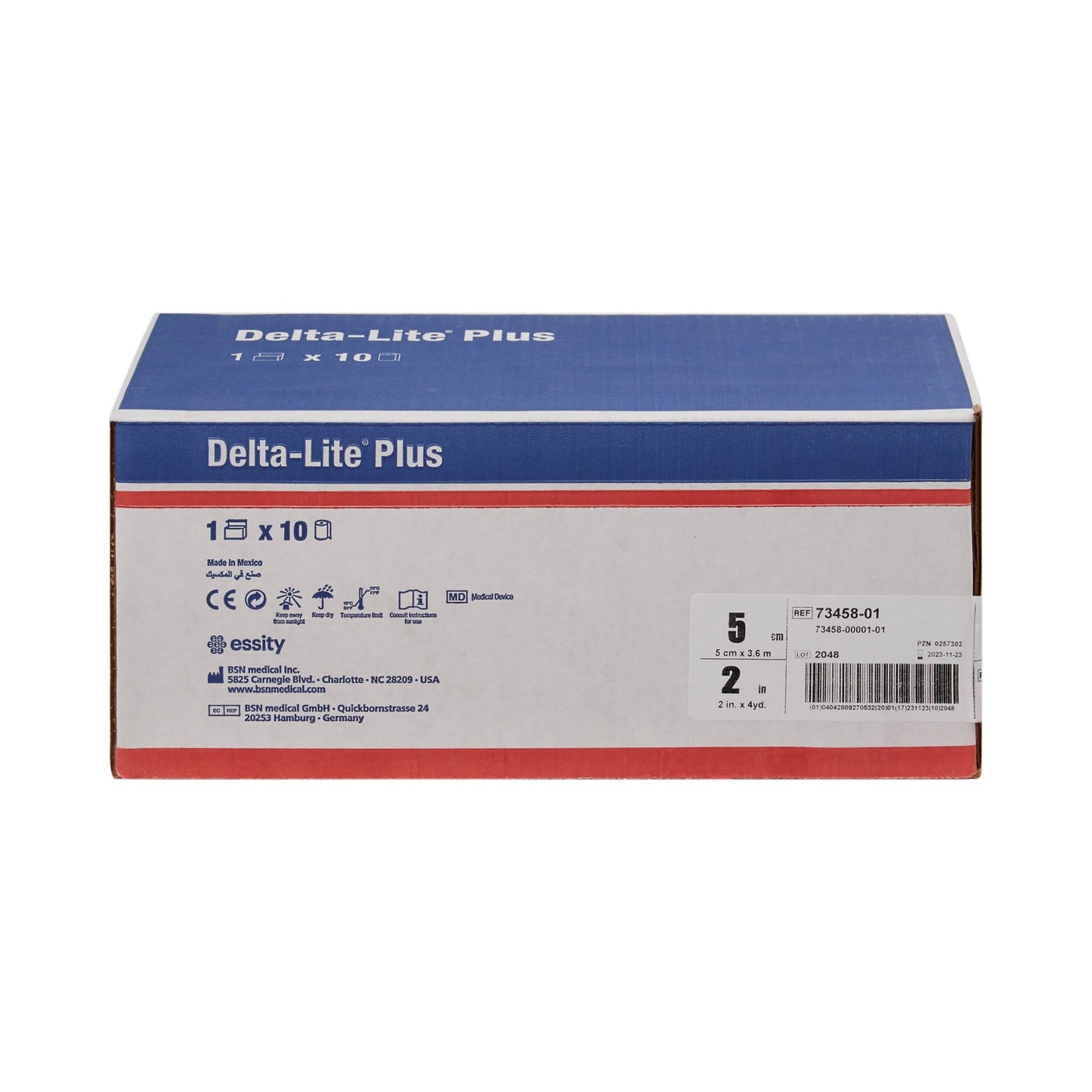 Delta-Lite® Plus Cast Tape 2 Inch X 12 Foot Fiberglass / Resin White (653360_BX)