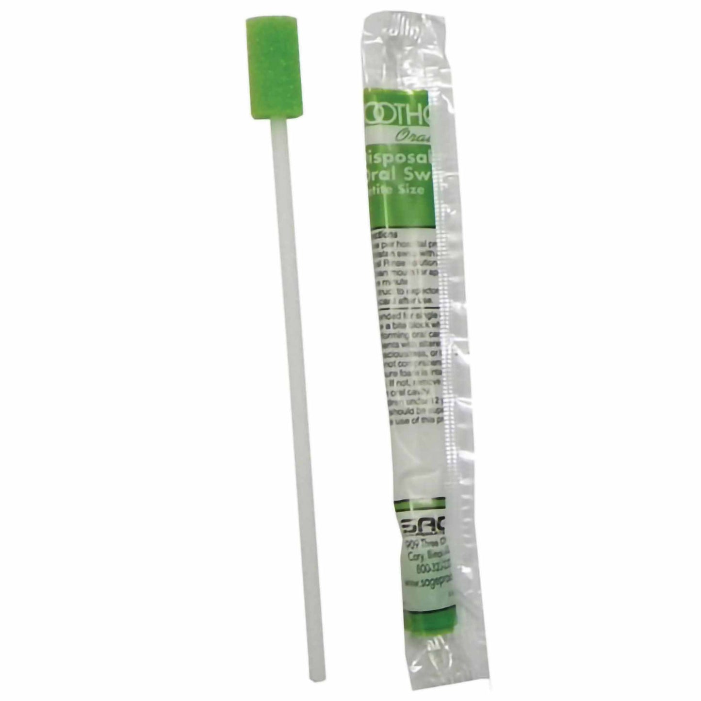 Toothette® Plus Petite Oral Swab Untreated Foam Tip 1 per Pack (823320_EA)