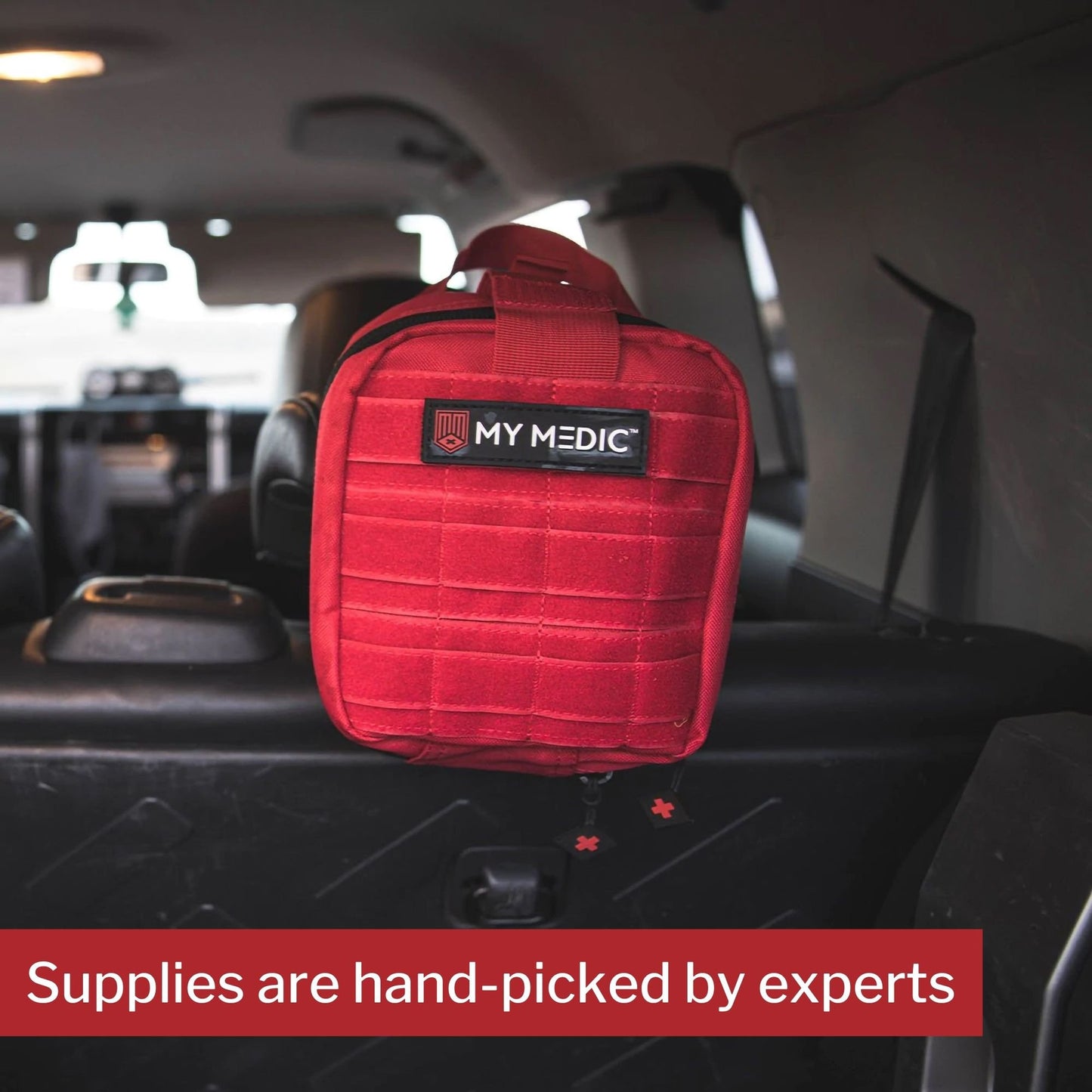 My Medic™ MYFAK Pro First Aid Kit Red Nylon Bag (1207716_EA)