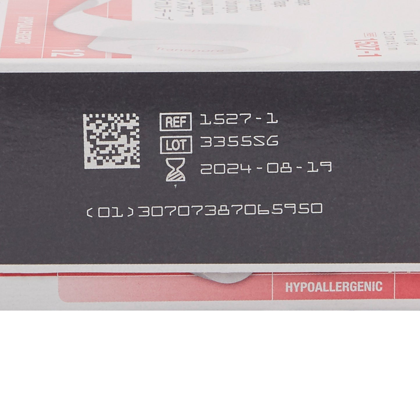 3M™ Transpore™ Medical Tape Transparent 1 Inch X 10 Yard Plastic NonSterile (5762_BX)