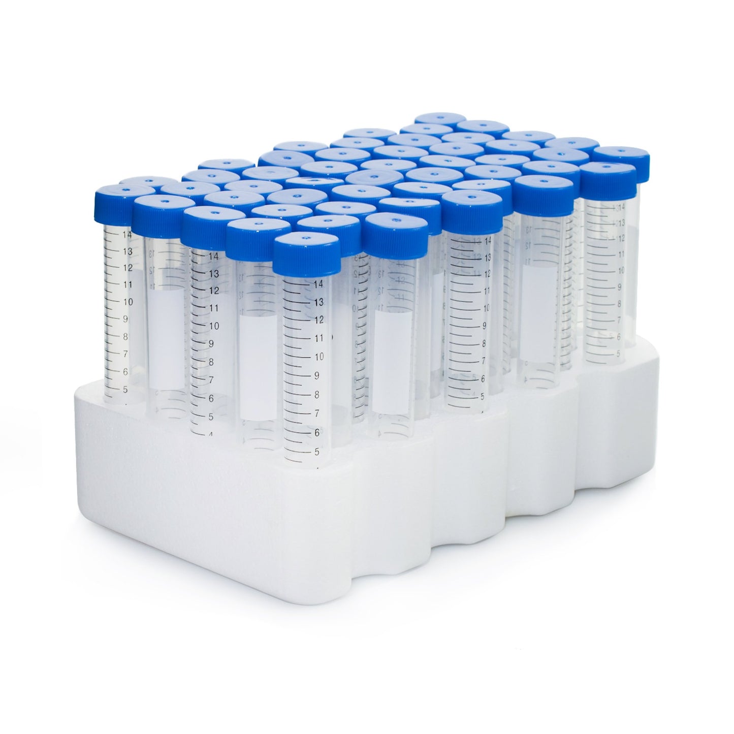 McKesson Centrifuge Tube Plain 15 mL Screw Cap Polypropylene Tube (1082080_CS)