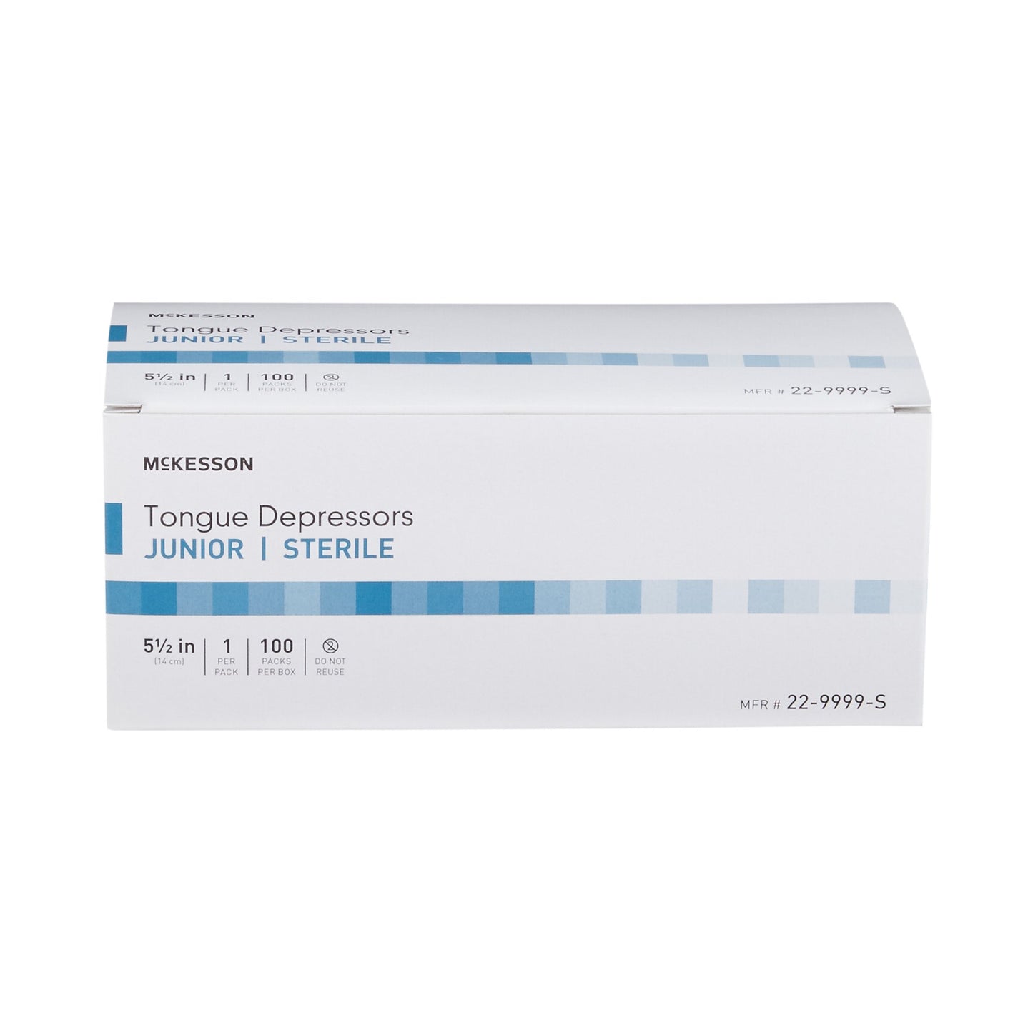 McKesson Tongue Depressor 5-1/2 Inch Length Wood Junior (854424_CS)