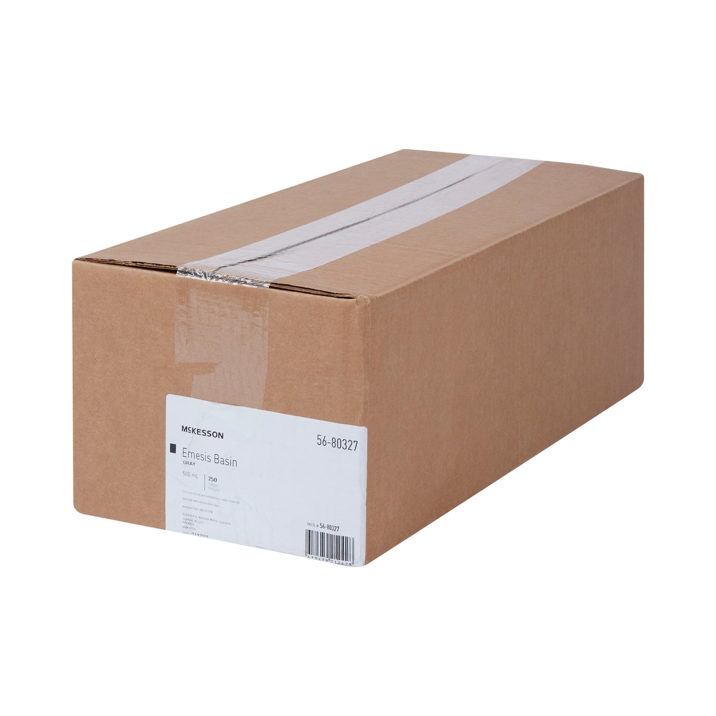 McKesson Emesis Basin Graphite 16 oz. Plastic Single Patient Use (1028127_CS)