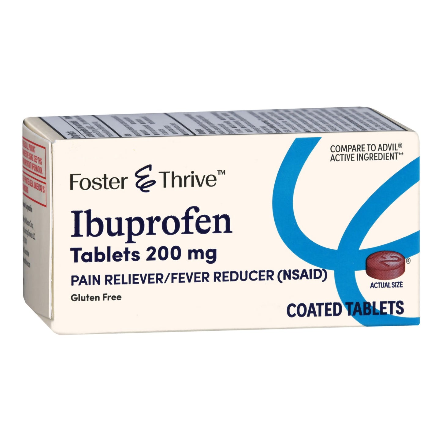 Foster & Thrive™ Pain Relief 200 mg Strength Ibuprofen Tablet 24 per Bottle (1238964_BT)