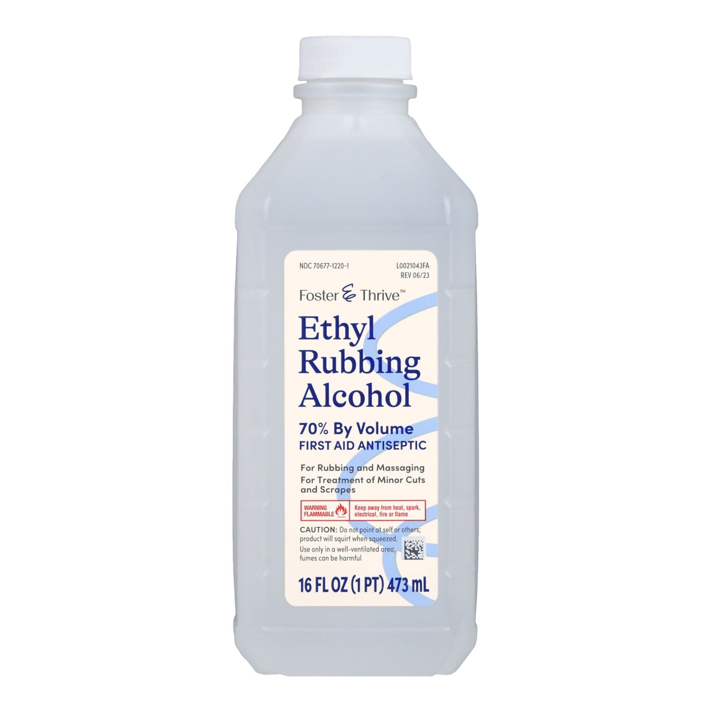 Foster & Thrive™ Antiseptic Ethyl Alcohol Topical Liquid 16 oz. Bottle (1245011_EA)