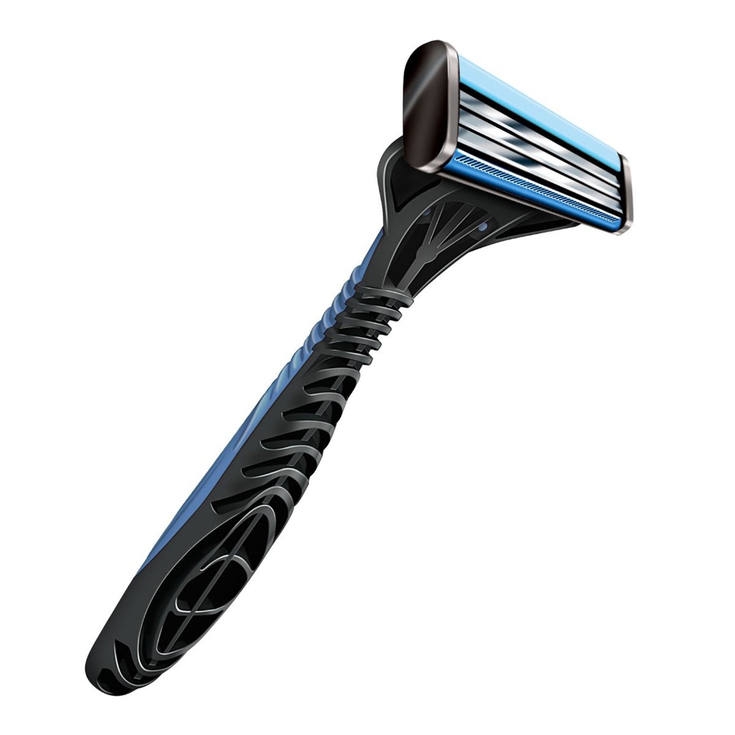 AccuThrive® Personal Razor with Lubricating Strip Single Edge Triple Blade NonSterile Reusable (1249031_CS)