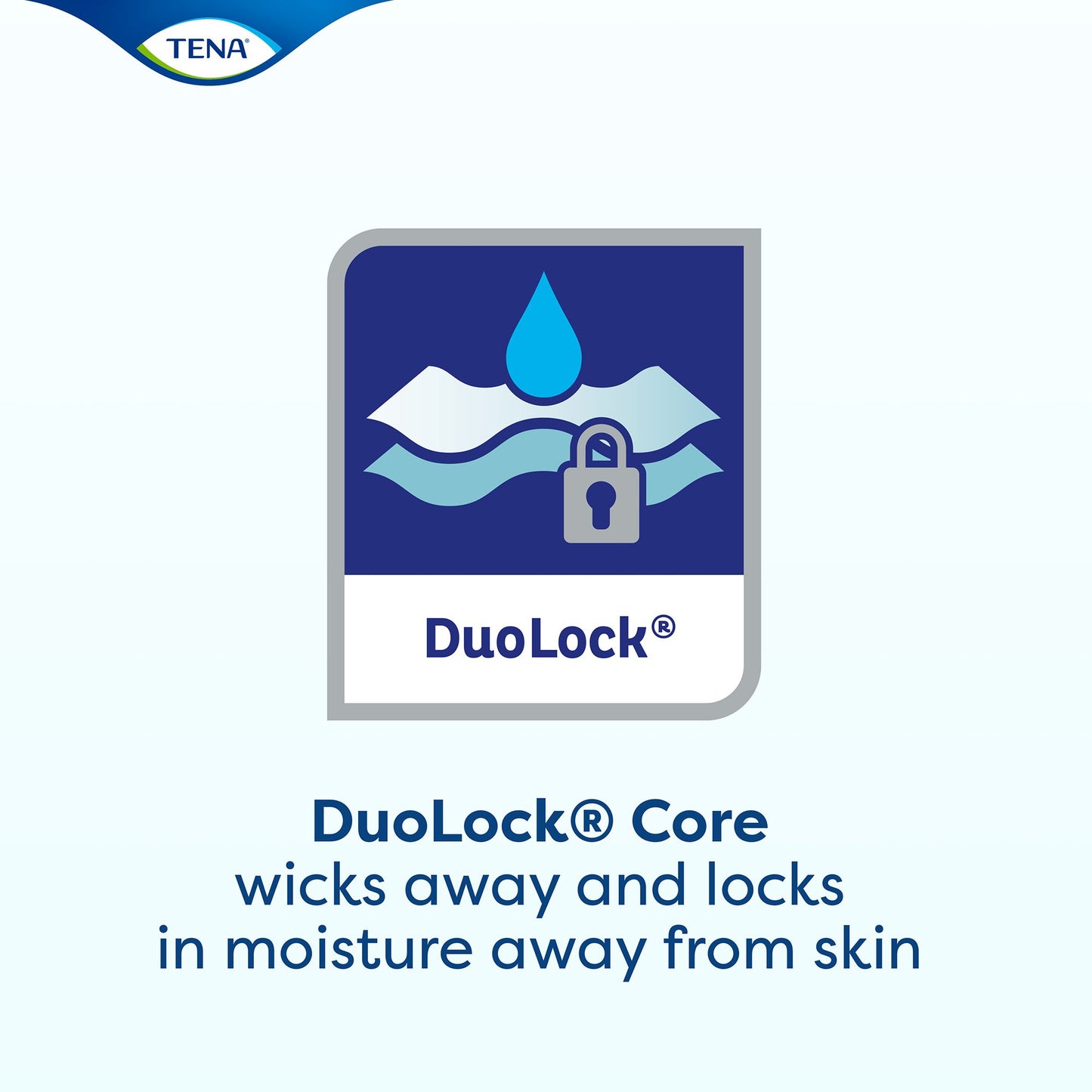 TENA Dry Comfort™ Unisex Adult Incontinence Brief Large Disposable Moderate Absorbency (1245725_PK)