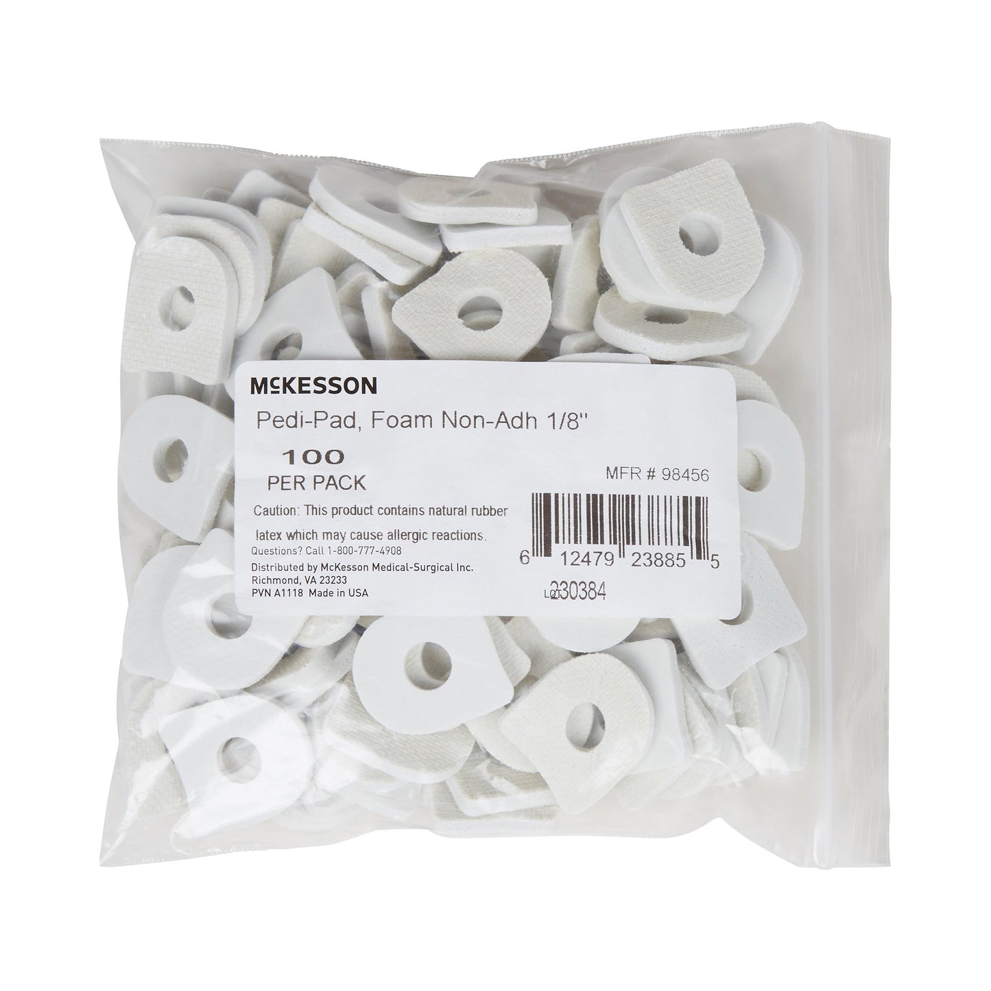 McKesson Corn Pad One Size Fits Most Non-Adhesive Foot (1111066_PK)