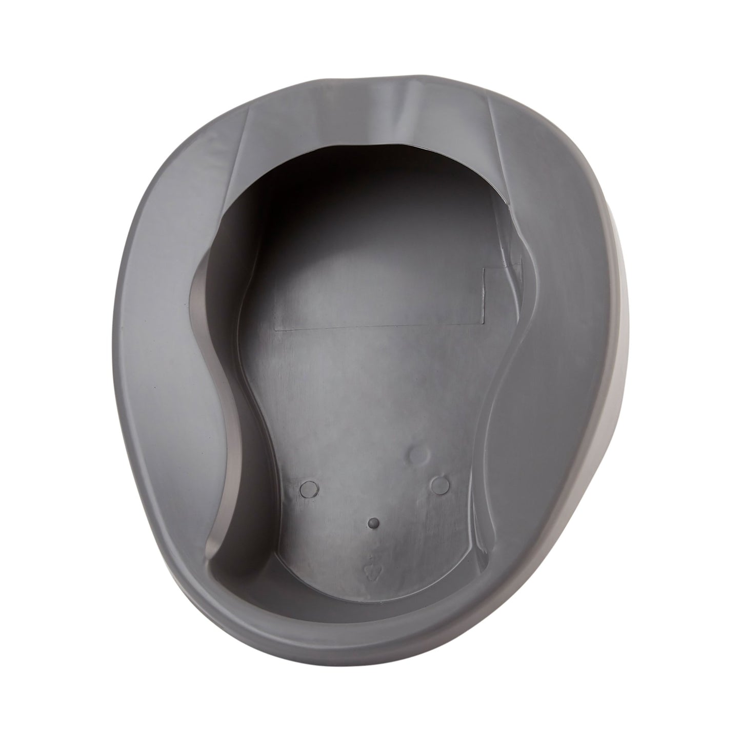 McKesson Pontoon Bedpan Graphite 2 Quart / 1893 mL (1028131_CS)