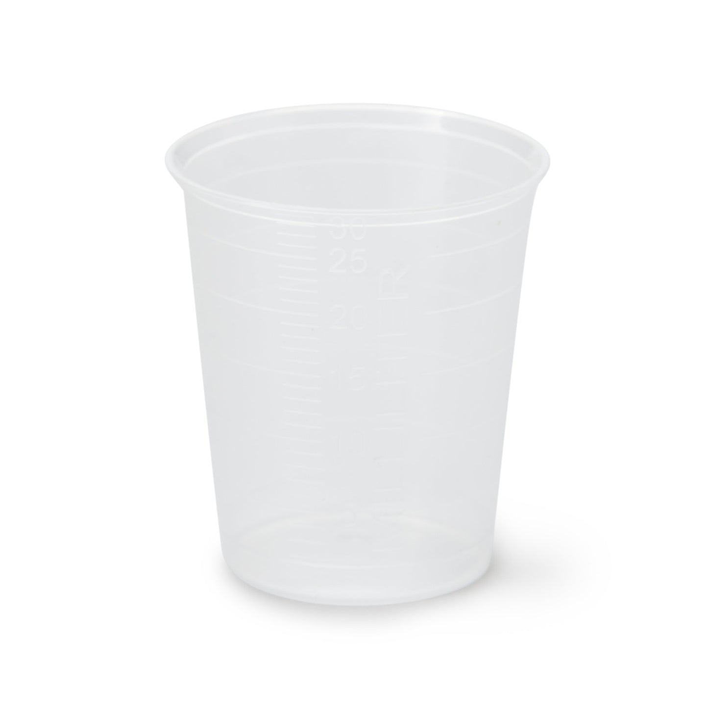 Narrow Medicine Cup 1 oz. Clear Plastic Disposable NonSterile (670041_PK)