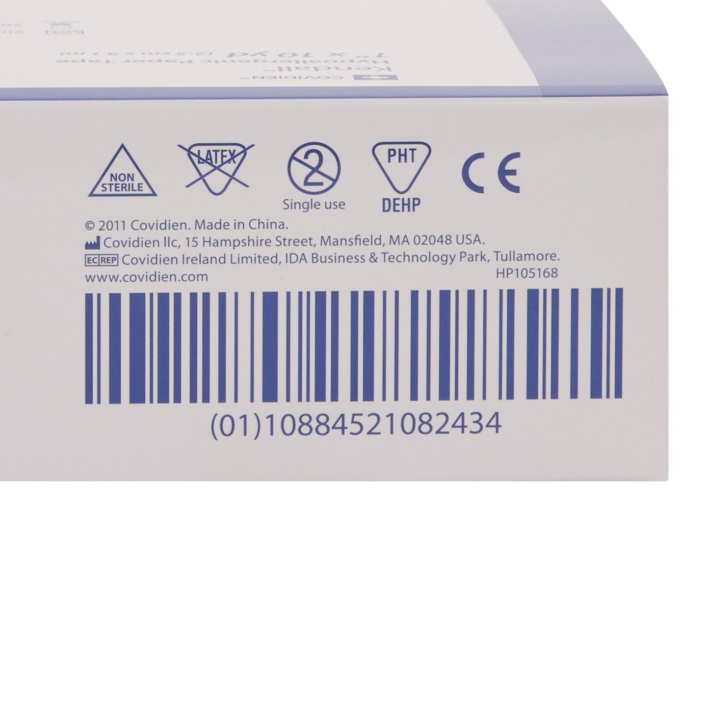 Kendall™ Hypoallergenic Hypoallergenic Medical Tape White 1 Inch X 10 Yard Paper NonSterile (696197_BX)