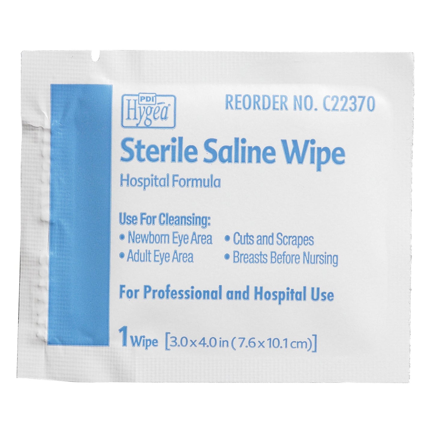 Hygea® Saline Cleansing Towelette Individual Packet Unscented 24 Count (144086_CS)