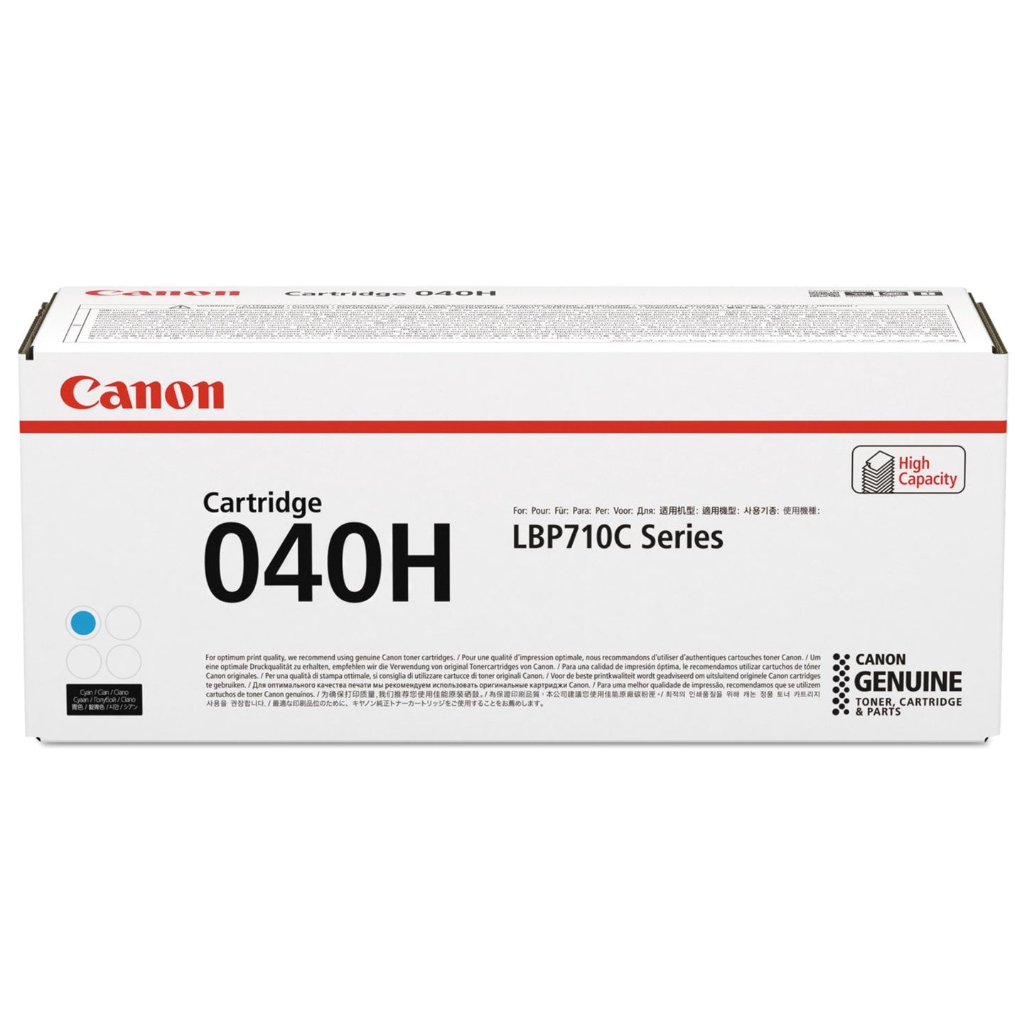 Canon 0459C001 (040) High-Yield Ink, 10000 Page-Yield, Cyan (CNM0459C001)