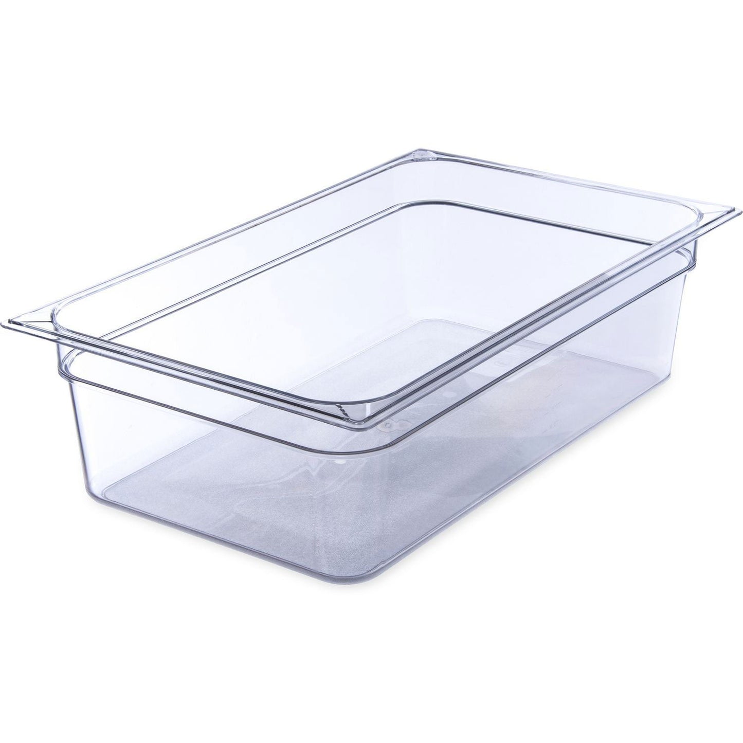 Carlisle StorPlus Polycarbonate Food Pan, 19.4 qt, 12.5 x 20.75 x 6, Clear, Plastic (CFS10202B07)