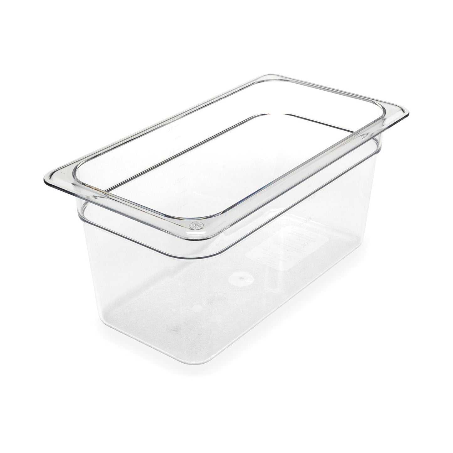 Carlisle StorPlus Polycarbonate Food Pan, 5.7 qt, 6.88 x 12.75 x 6, Clear, Plastic (CFS3066207)