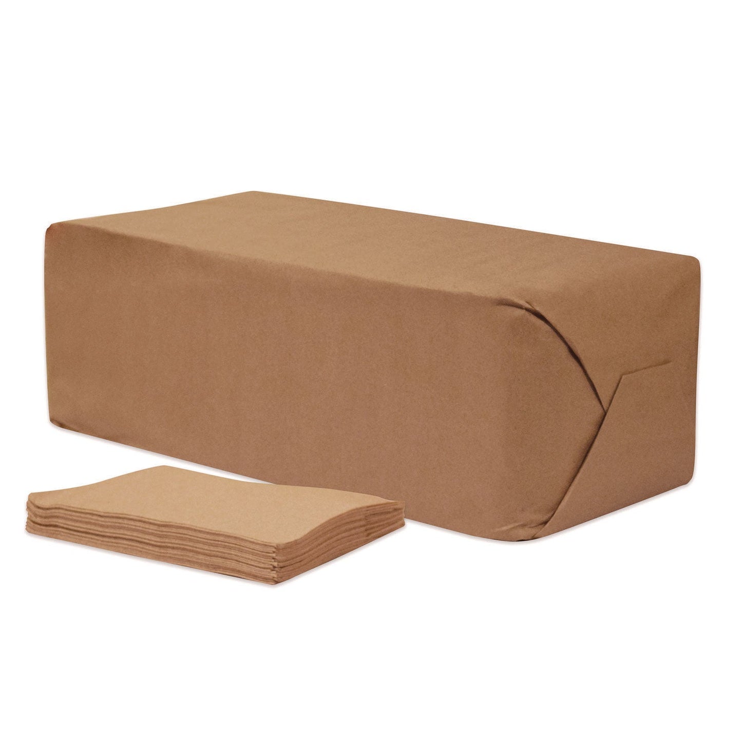 Cascades Select Full Fold II Napkins, 1-Ply, 12 x 8.5, White, 800/Pack, 12 Packs/Carton (CSDN155)