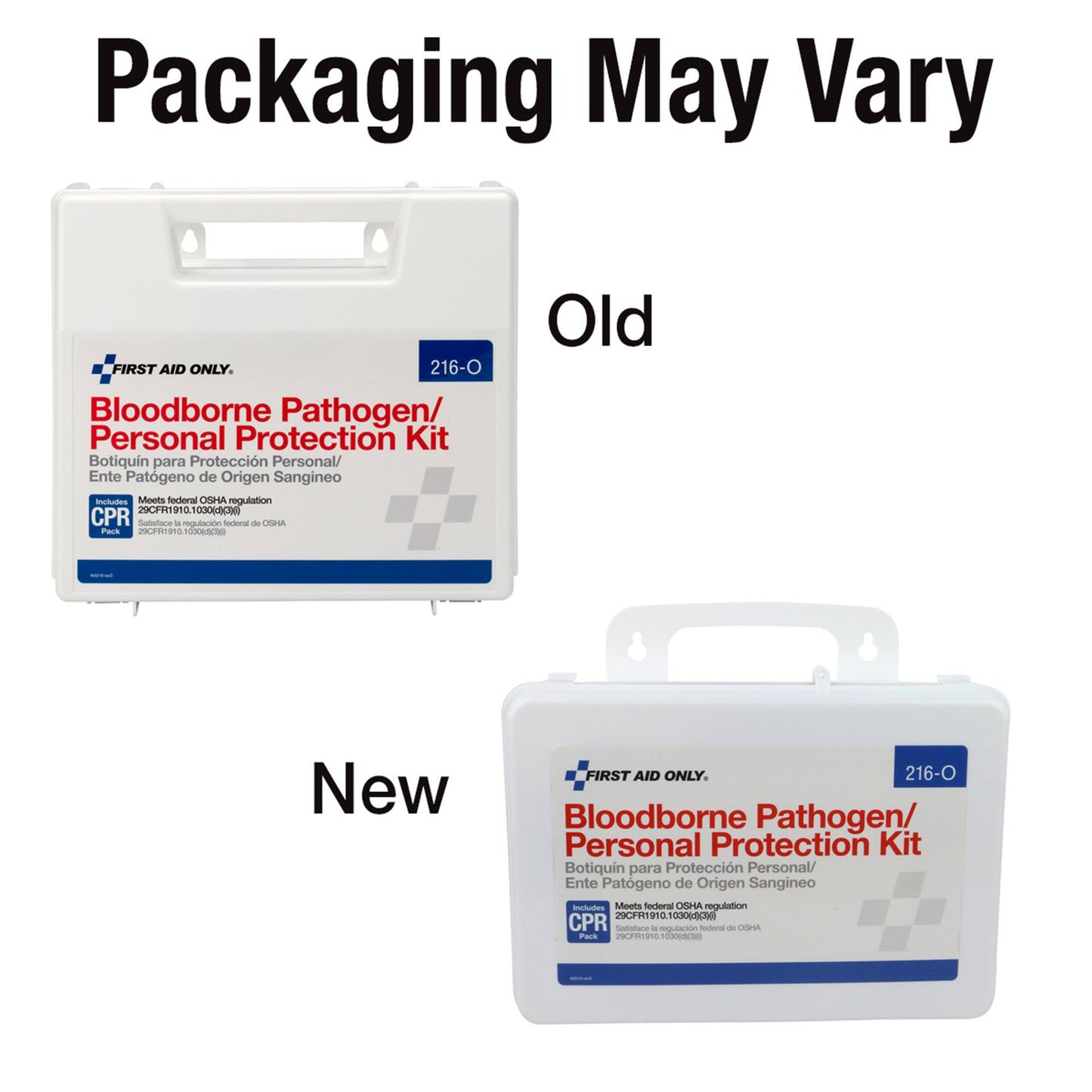 First Aid Only Bloodborne Pathogen Spill Clean Up / Personal Protection With CPR Pack Kit First Aid Only (1202997_EA)