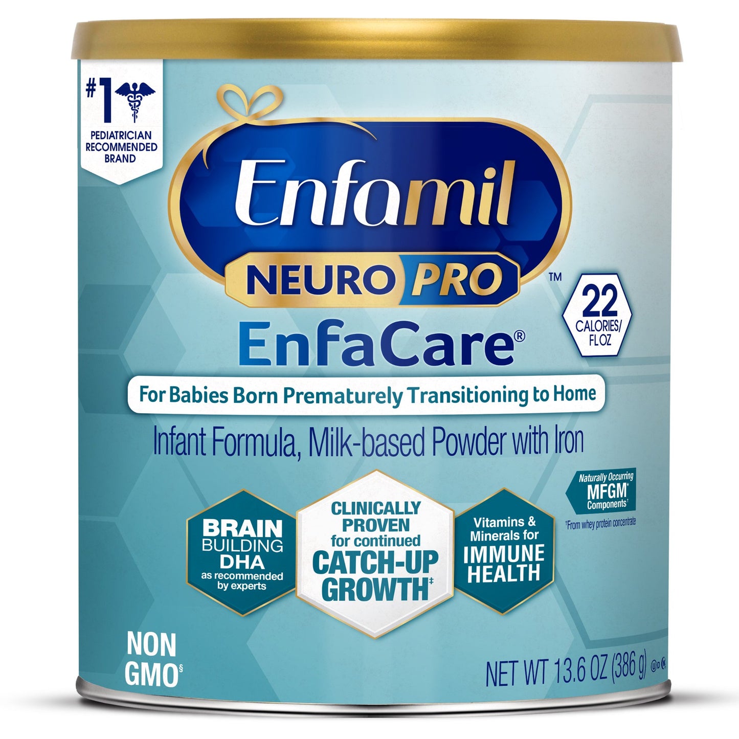 Enfamil® NeuroPro™ EnfaCare® Infant Formula Unflavored 13.6 oz. Can Powder Milk-Based Premature (1114127_EA)