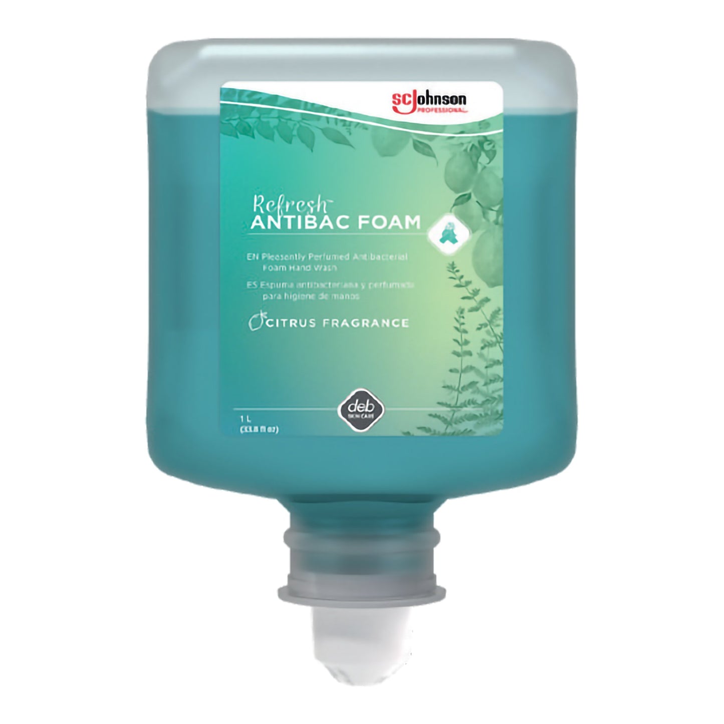 Refresh™ AntiBac Foam Antibacterial Soap Foaming 1,000 mL Dispenser Refill Bottle Citrus Scent (881221_EA)