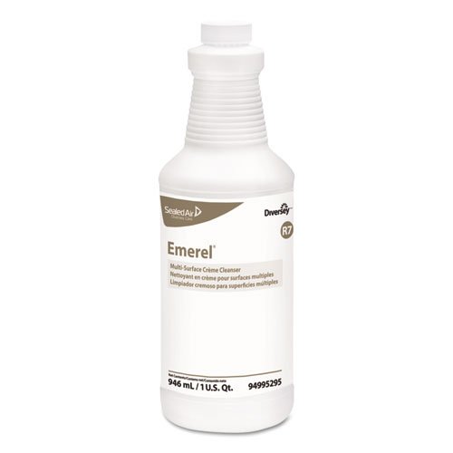 Diversey™ Emerel™ Surface Cleaner Acid Based Manual Squeeze Cream 32 oz. Bottle Fresh Scent NonSterile (987781_CS)