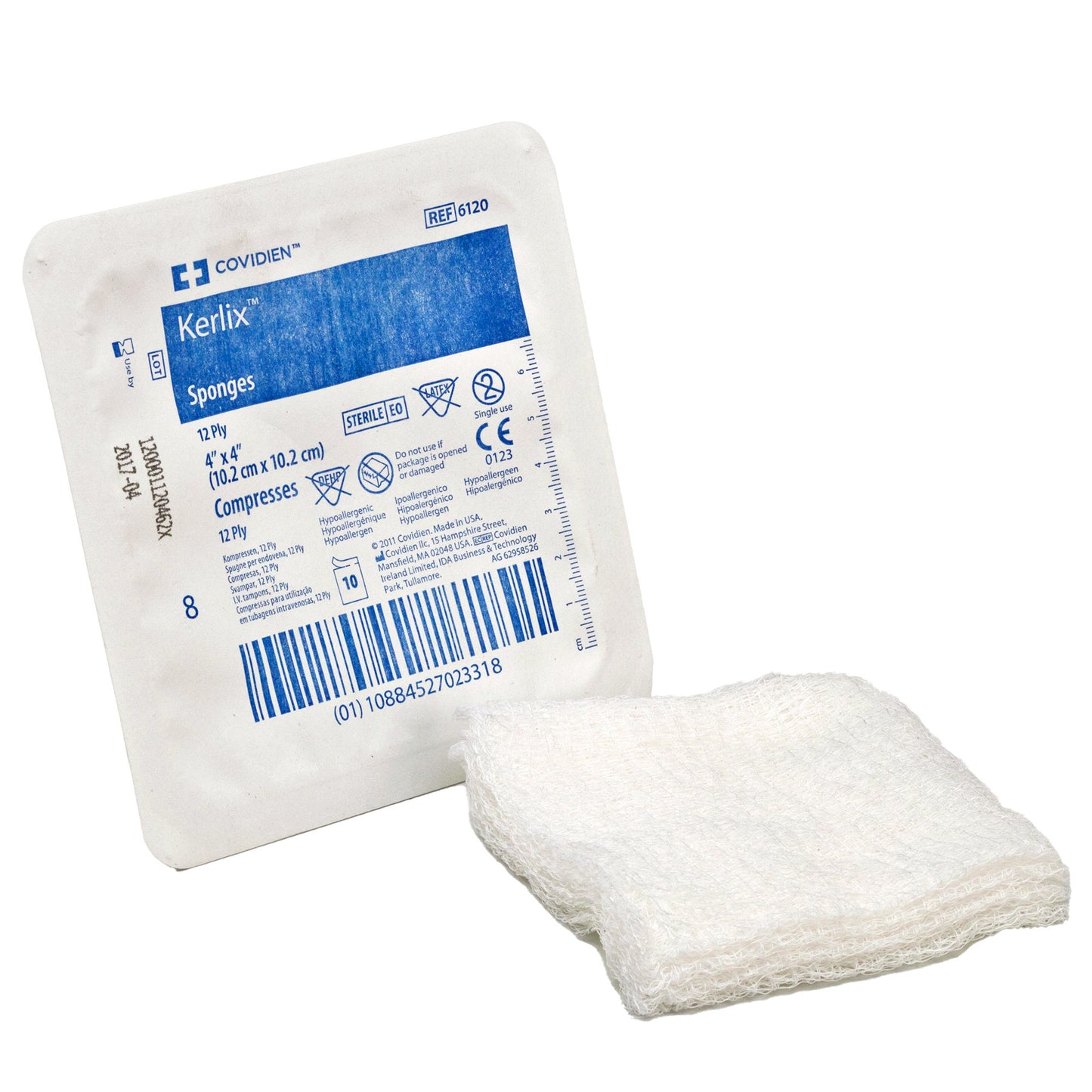 Kerlix™ Fluff Dressing 4 X 4 Inch 12-Ply Sterile 10 per Tray (915351_CS)