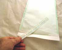 Steriking® Sterilization Pouch Ethylene Oxide (EO) Gas / Steam 7-1/2 X 13 Inch Transparent / White Self Seal Paper / Film (661308_BX)