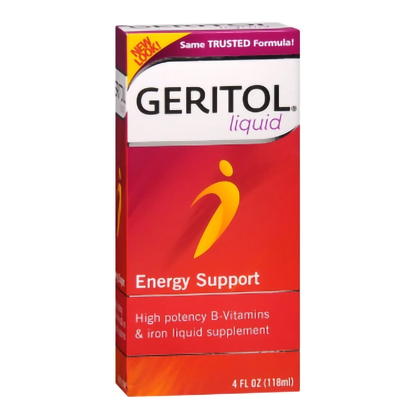 Geritol® Multivitamin Supplement Vitamin B3 / Choline Bitartrate / Iron 50 mg - 50 mg - 18 mg Strength Liquid 12 oz. Unflavored (873072_EA)