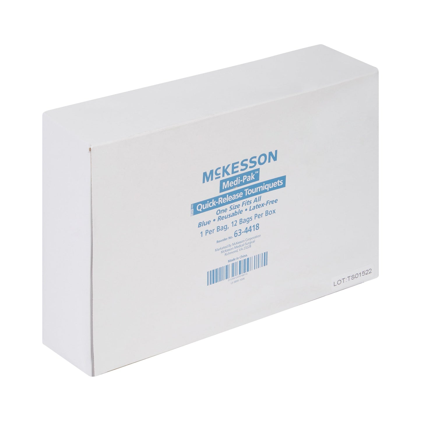 McKesson Tourniquet, Quick Release 14 Inch Length Synthetic Silk and Terylene (581564_EA)