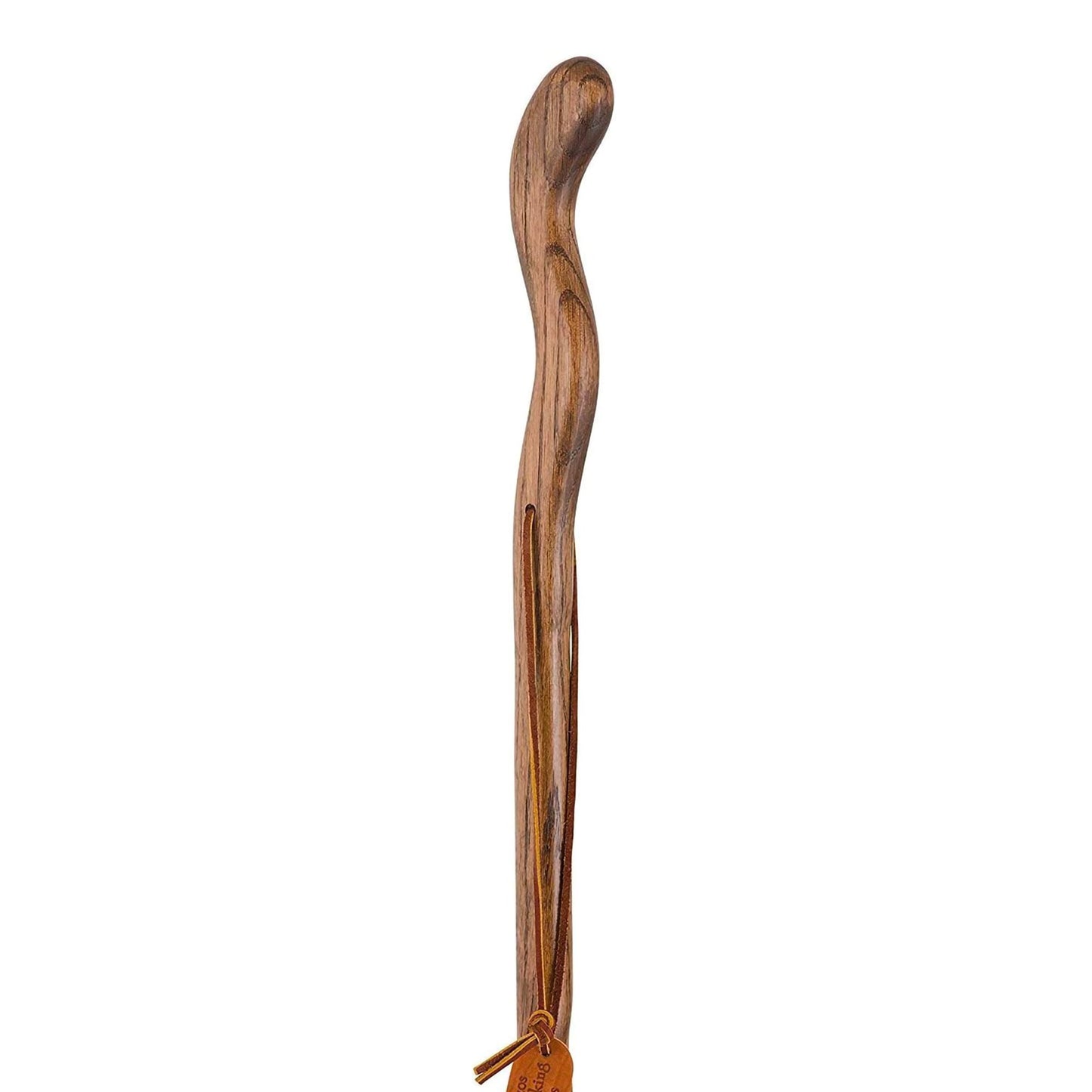 Brazos™ Twisted Fitness Walker Walking Stick Wood 48 Inch Height Brown (1229035_EA)