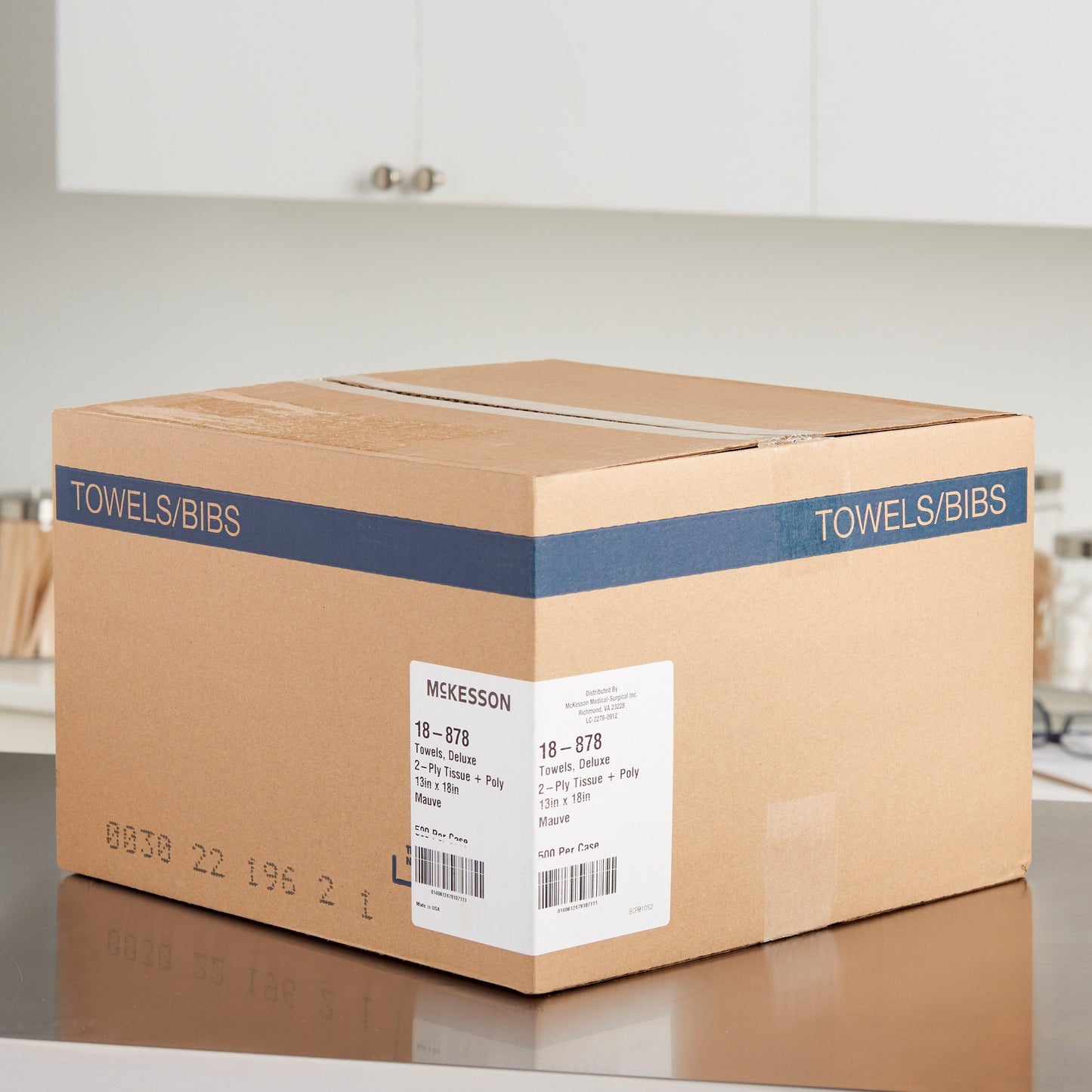 McKesson Procedure Towel 13 W X 18 L Inch Mauve NonSterile (189118_CS)