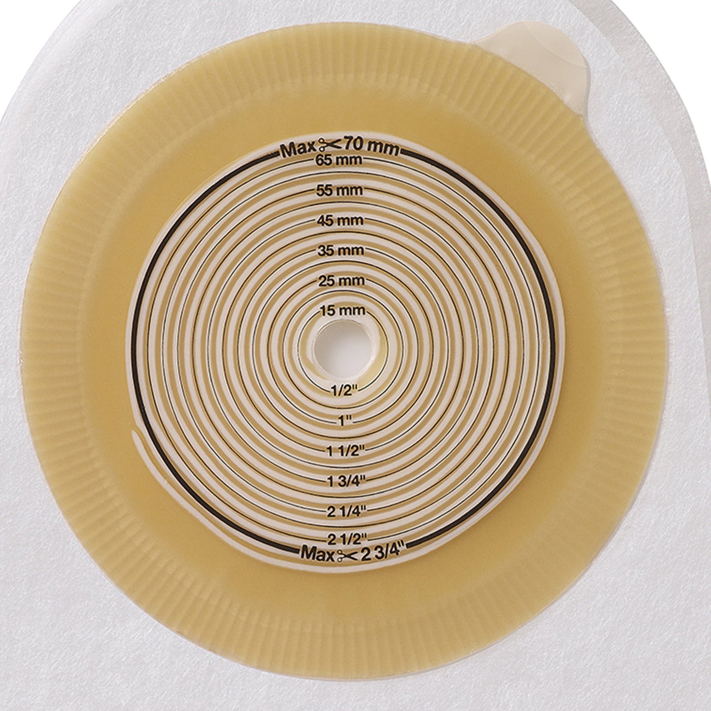 Assura® Ostomy Pouch One-Piece System 11-1/4 Inch Length Trim To Fit 15 to 43 mm Stoma Drainable (699117_BX)