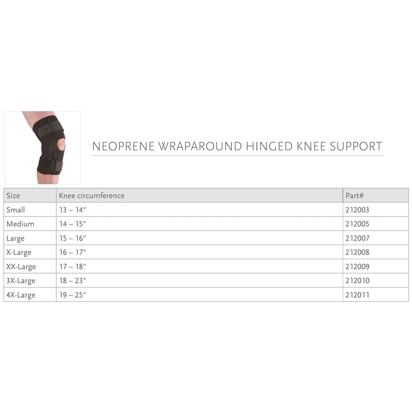 Ossur® Knee Brace Large D-Ring / Hook and Loop Strap Closure 15 to 16 Inch Knee Circumference Left or Right Knee (586316_EA)