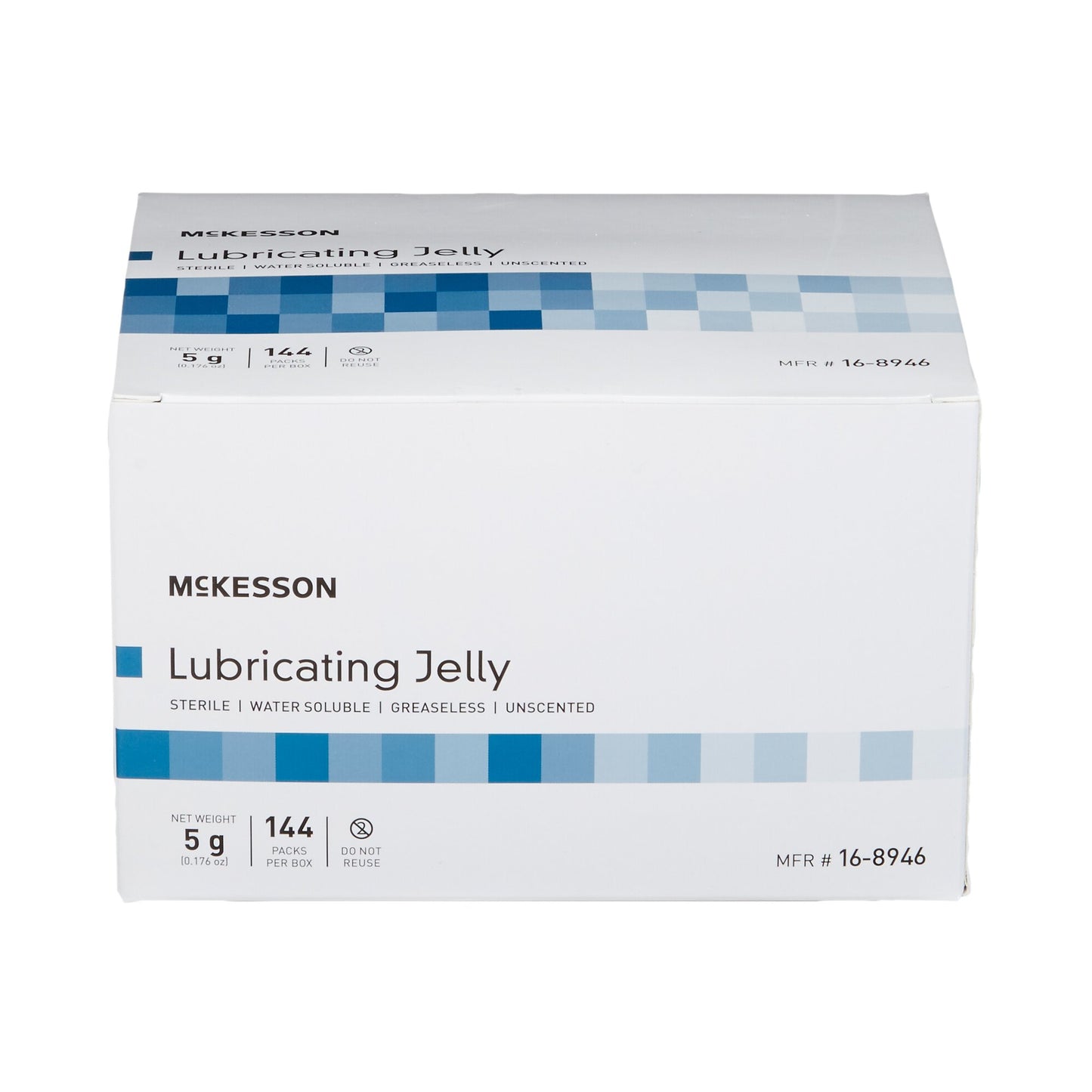 McKesson Lubricating Jelly 5 Gram Individual Packet Sterile (1066699_EA)