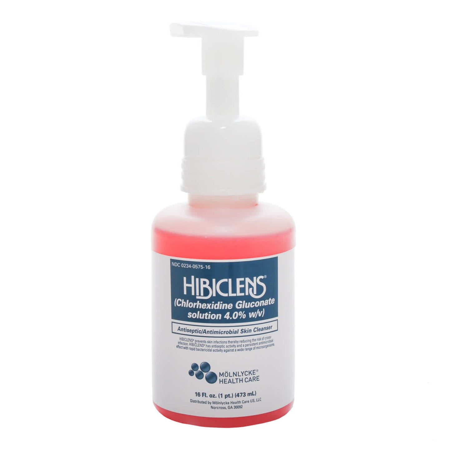 Hibiclens® Antiseptic / Antimicrobial Skin Cleanser 16 oz. Pump Bottle 4% Strength CHG (Chlorhexidine Gluconate) NonSterile (133297_CS)