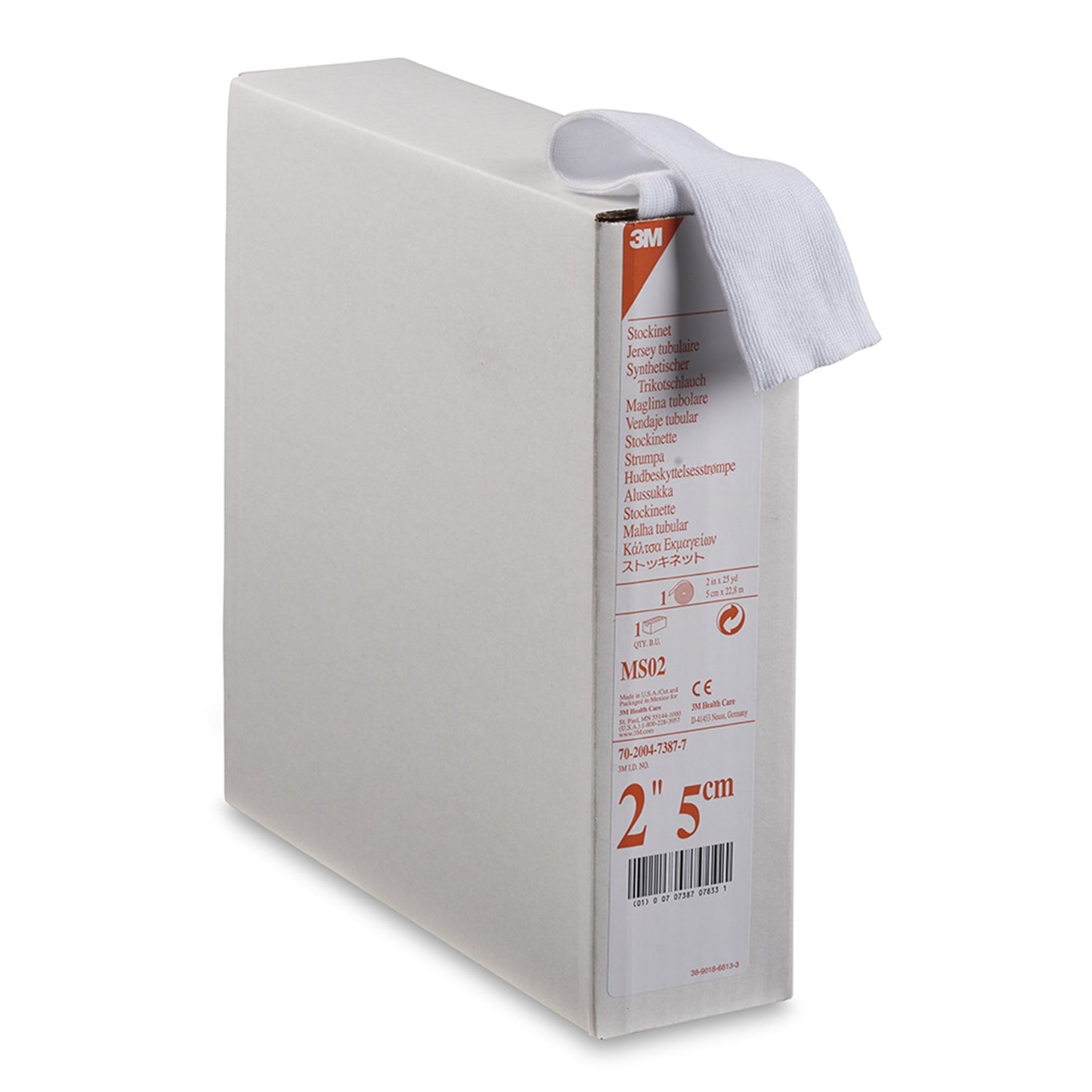 3M™ Synthetic Stockinette Tubular / Undercast 2 Inch X 25 Yard Polyester NonSterile (131514_CS)