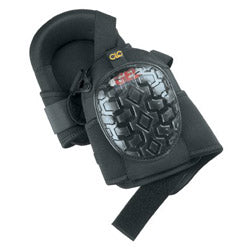 CLC Custom Leather Craft Professional Gel Kneepad, Elastic upper straps with buckle-style fasteners, Black (201-G340)