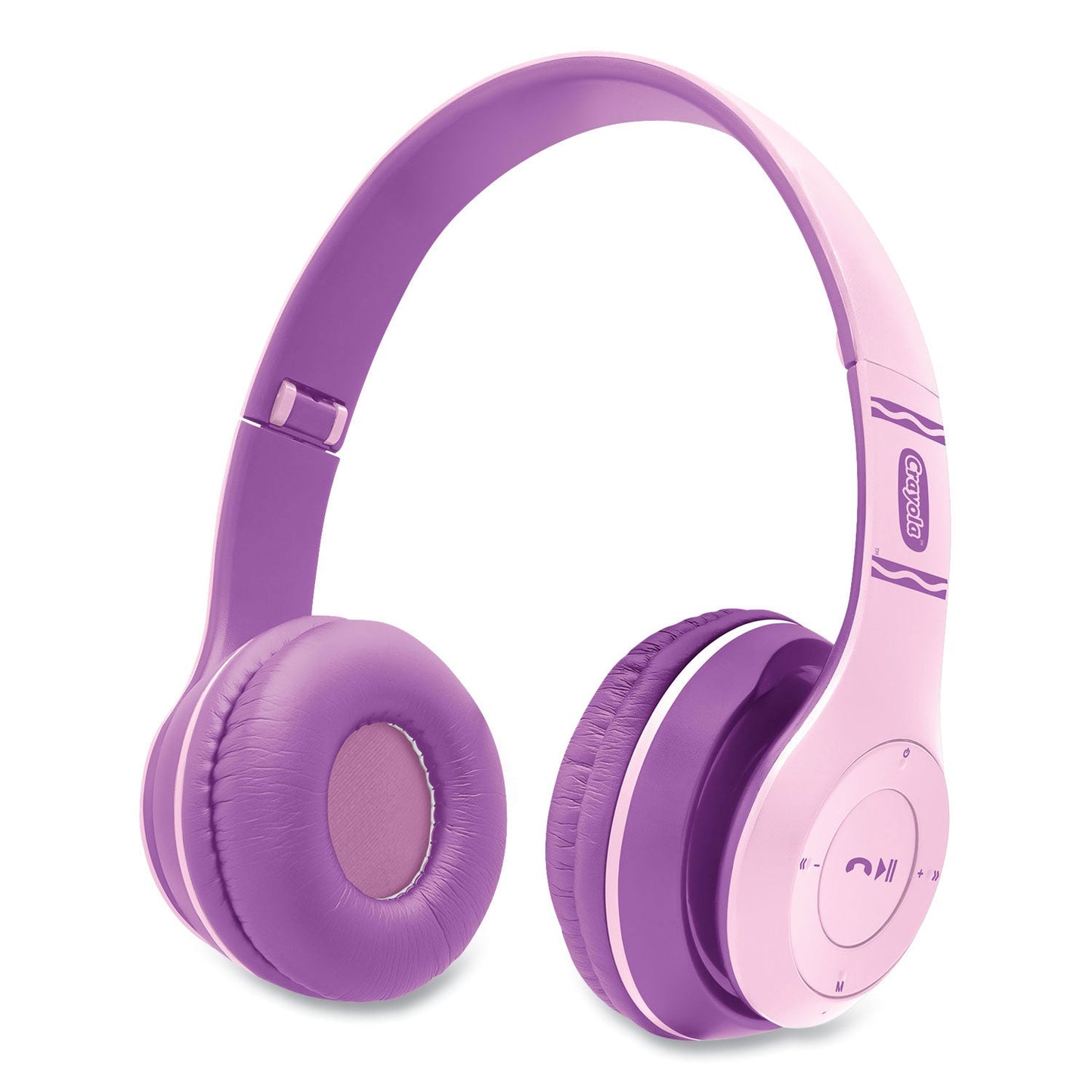 Crayola Boost Active Wireless Headphones, Pink/Purple (MIGCHPBT348P)
