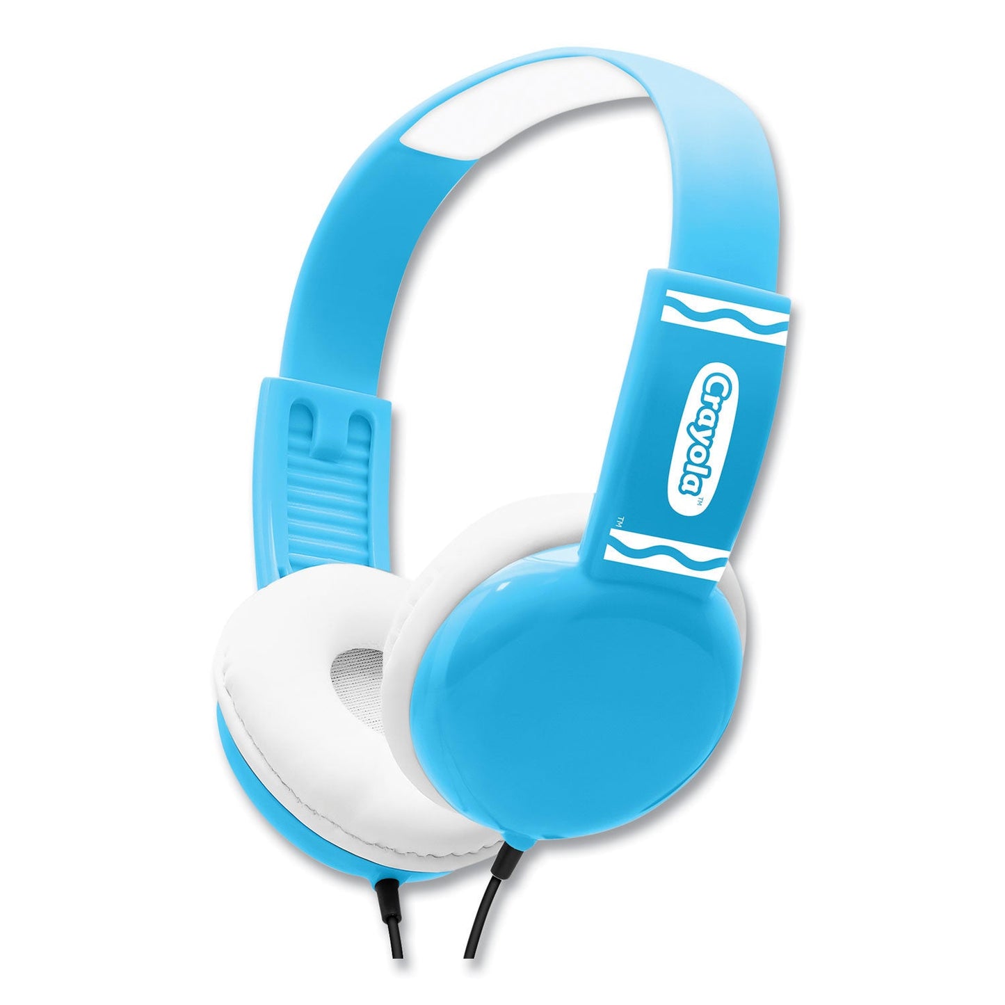 Crayola Cheer Wired Headphones, Blue/White (MIGCHPM510B)