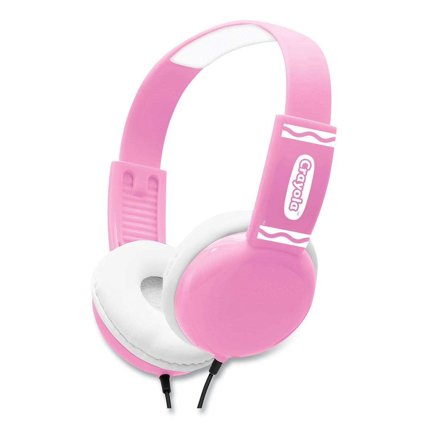 Crayola Cheer Wired Headphones, Pink/White (MIGCHPM510P)