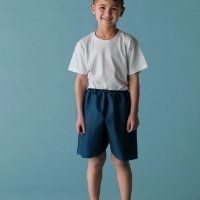 MediShorts® Exam Shorts Small Navy Blue Nonwoven Pediatric Disposable (549288_CS)