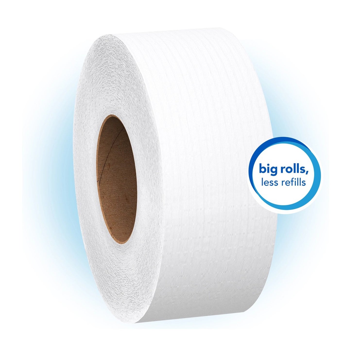Scott® Essential JRT Toilet Tissue White 2-Ply Jumbo Size Cored Roll Continuous Sheet 3-11/20 Inch X 1000 Foot (449758_CS)