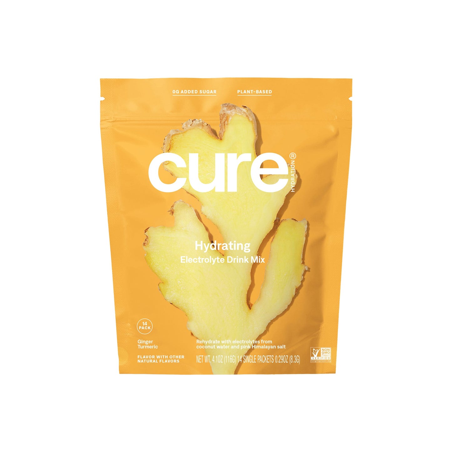 Cure® Oral Electrolyte Solution Ginger Turmeric Flavor 8.30 Gram Electrolyte (1251373_PK)