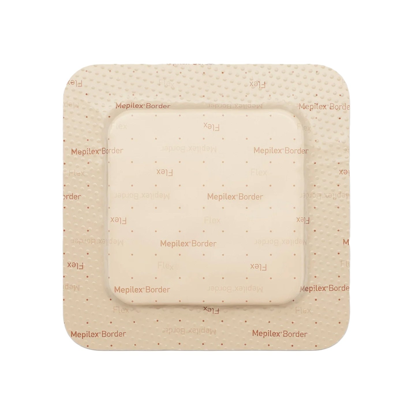 Mepilex® Border Flex Foam Dressing 4 X 4 Inch With Border Film Backing Silicone Adhesive Square Sterile (1114380_CS)