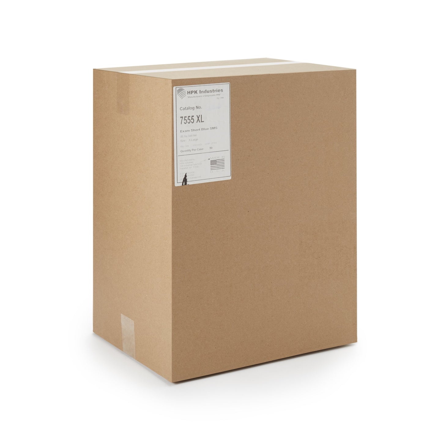 HPK Industries Exam Shorts X-Large Blue SMS Adult Disposable (866117_CS)