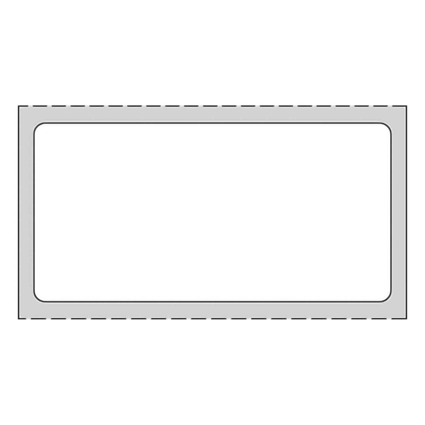 PDC Healthcare Blank Label Thermal Label White Paper 1 X 2 Inch (1159185_CS)