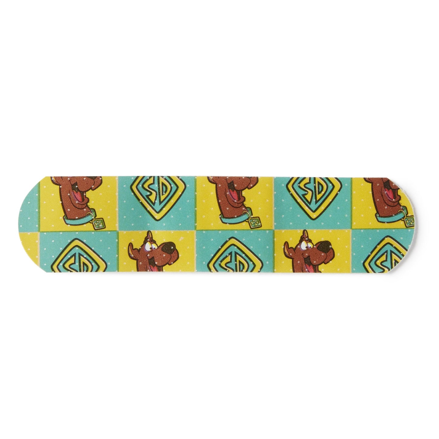 American® White Cross Stat Strip® Adhesive Strip 3/4 X 3 Inch Plastic Rectangle Kid Design (Scooby Doo) Sterile (720310_CS)