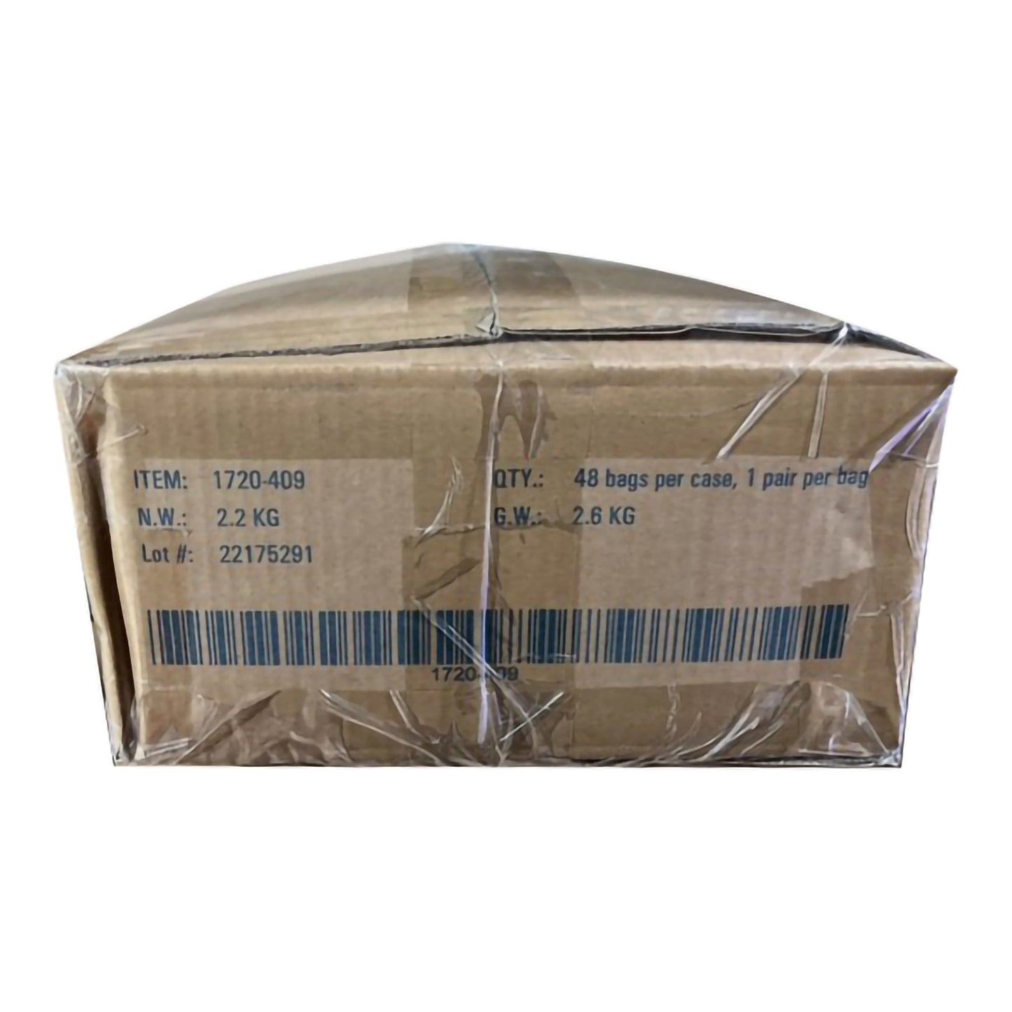 Welmed Slipper Socks Unisex Adult X-Large Single Tread Single Patient Use Gray (802643_CS)